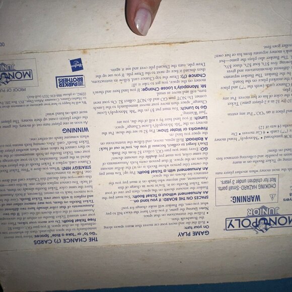 Monopoly Junior Board Game – Kids Edition by Hasbro & Parker Brothers - Picture 2 of 4